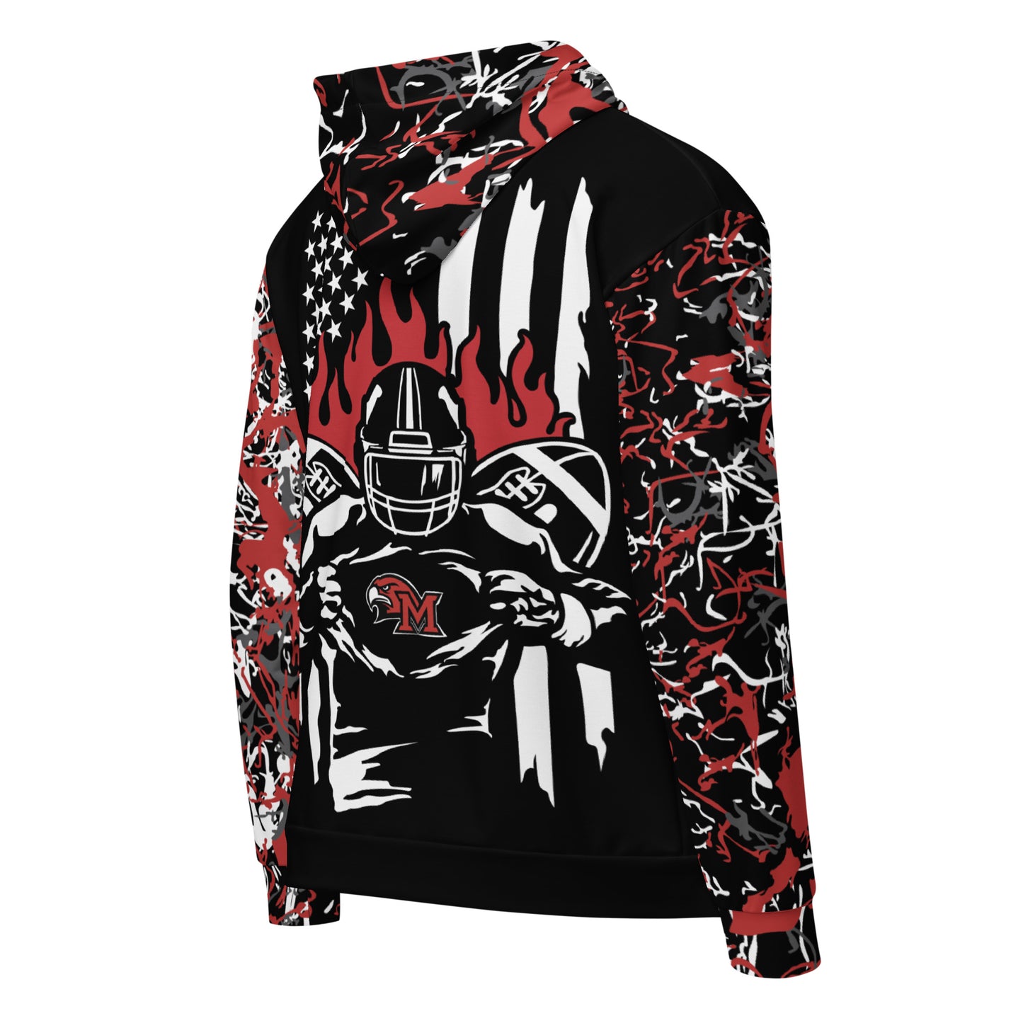 Redhawks Unisex zip hoodie