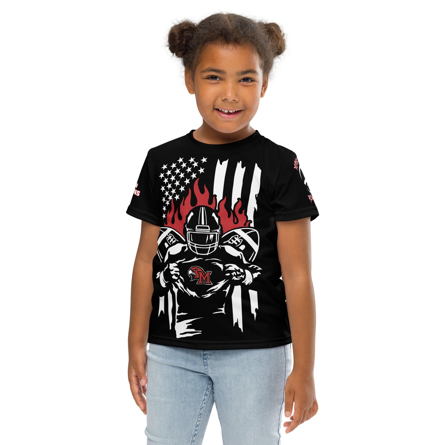 Redhawks Youth crew neck t-shirt