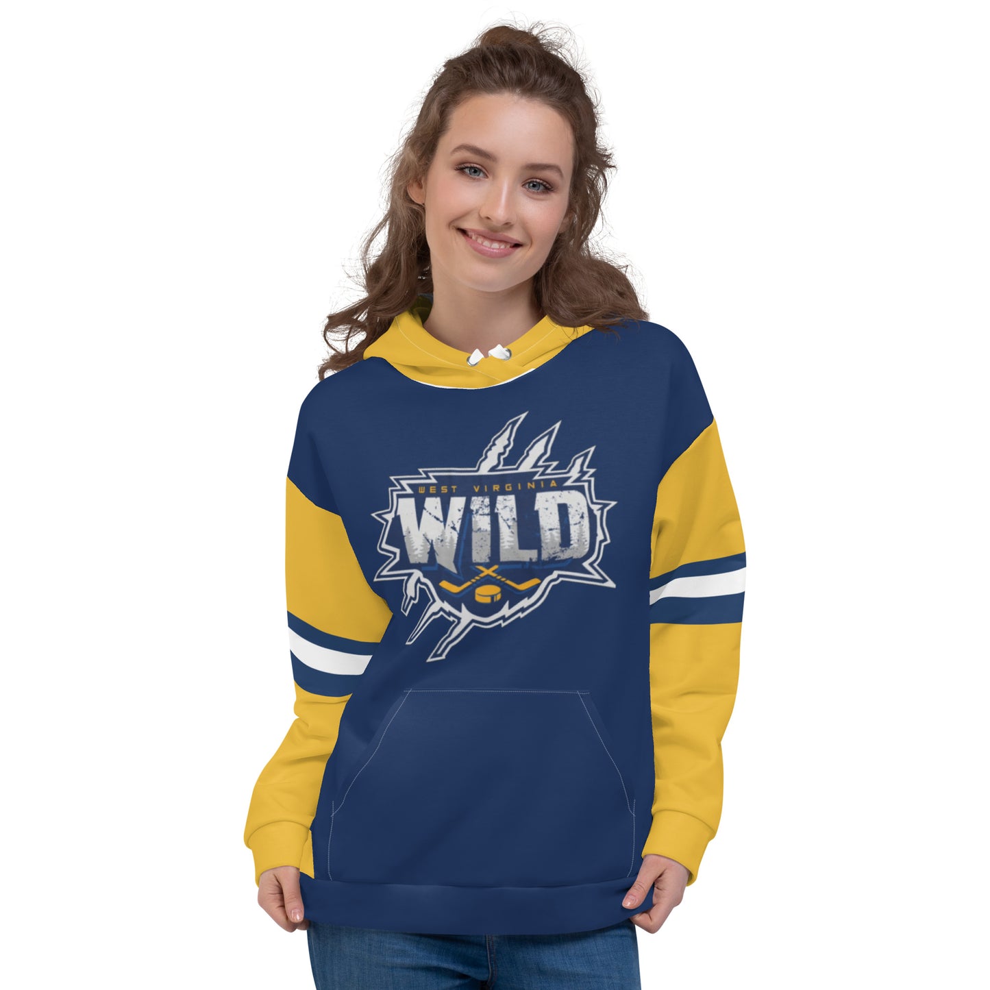 WV Wild Unisex All-over-print Hoodie