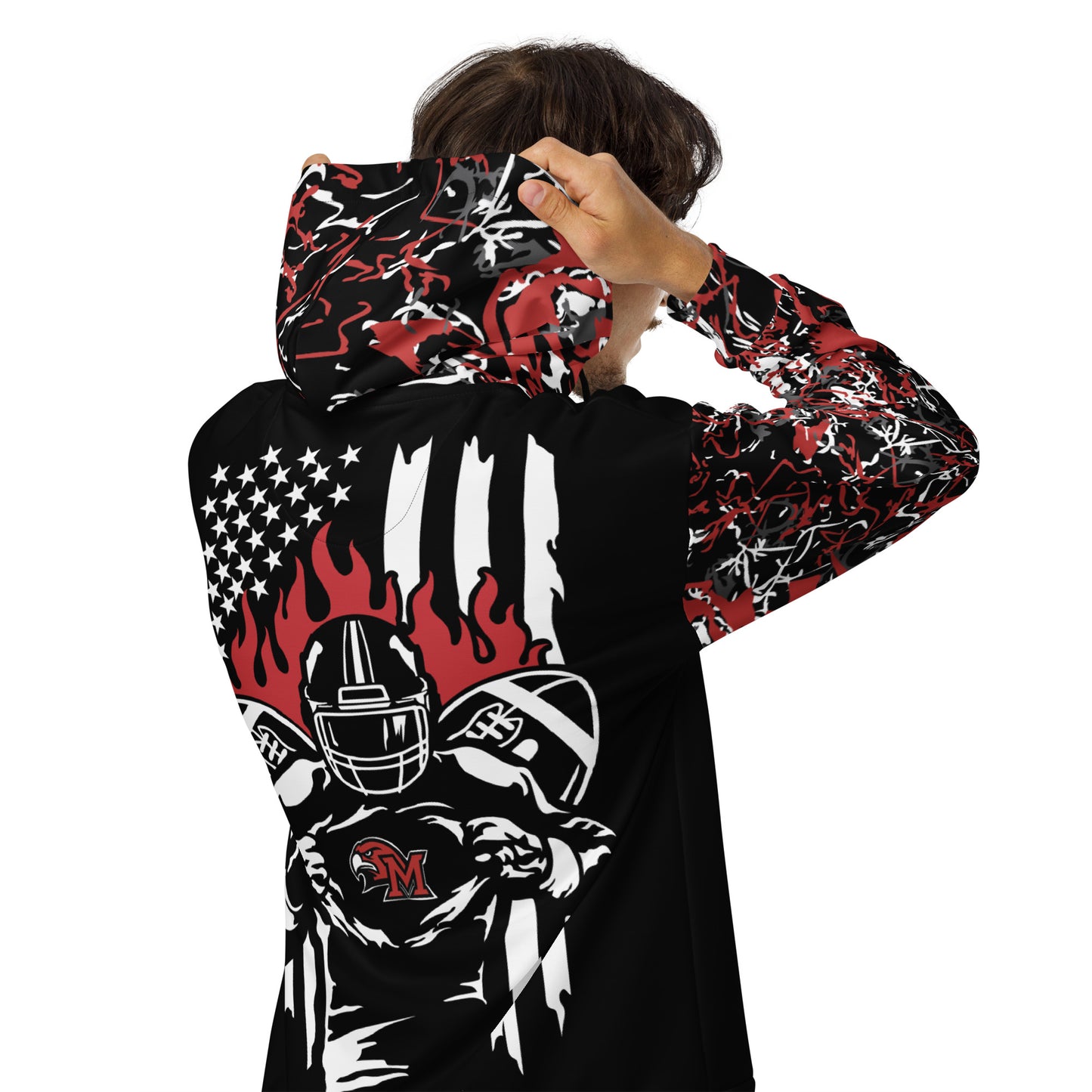 Redhawks Unisex zip hoodie