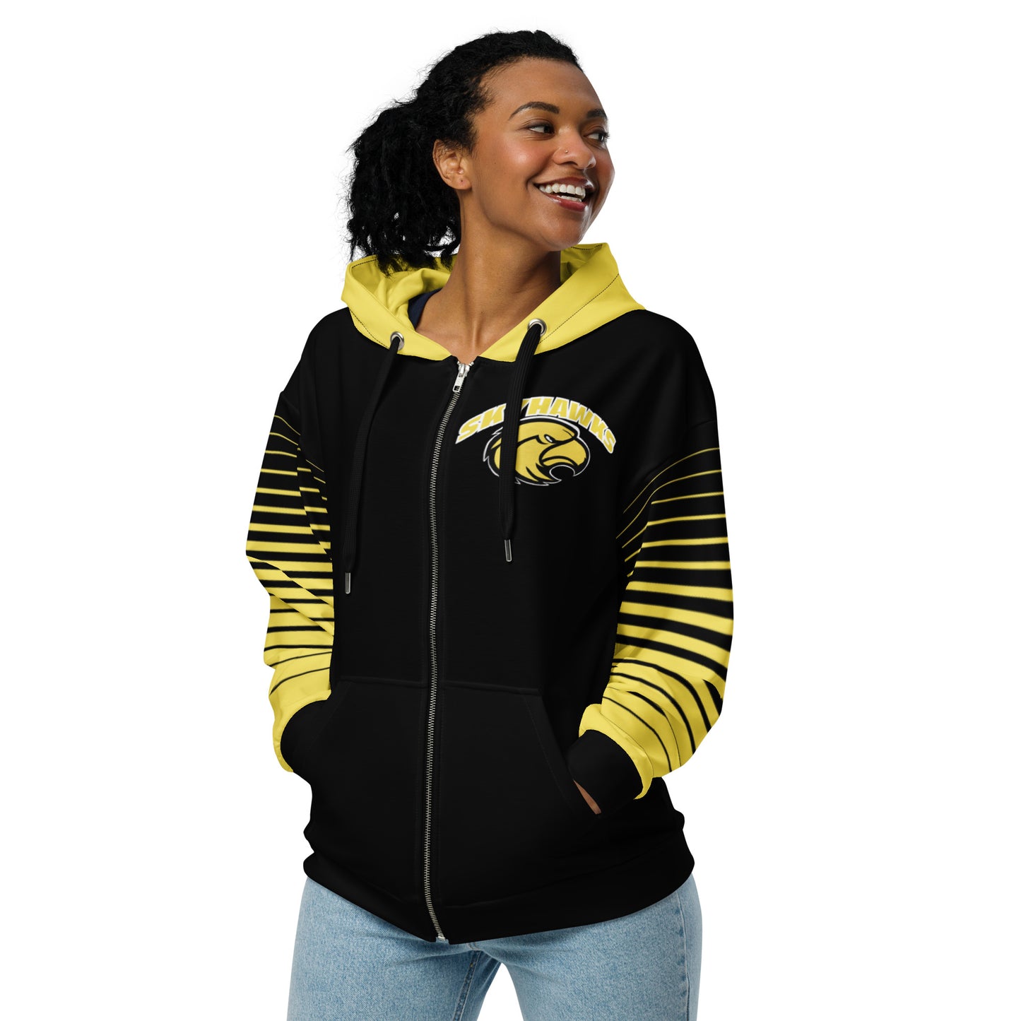 Skyhawks Unisex zip hoodie