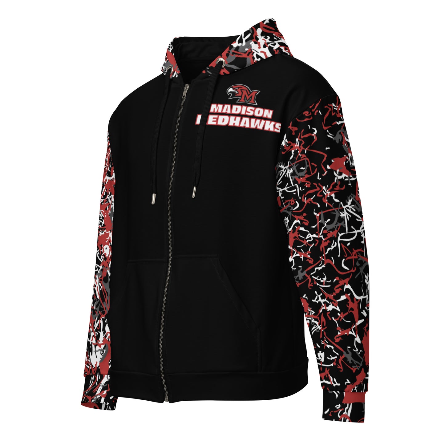 Redhawks Unisex zip hoodie