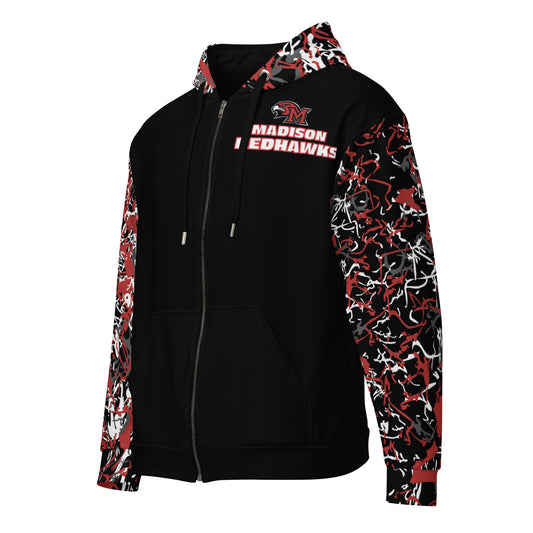 Redhawks Unisex zip hoodie