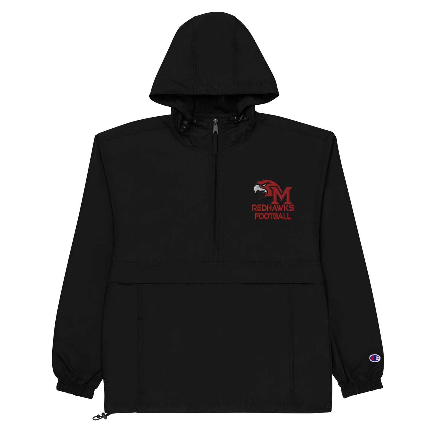 Redhawks Embroidered Champion Packable Jacket