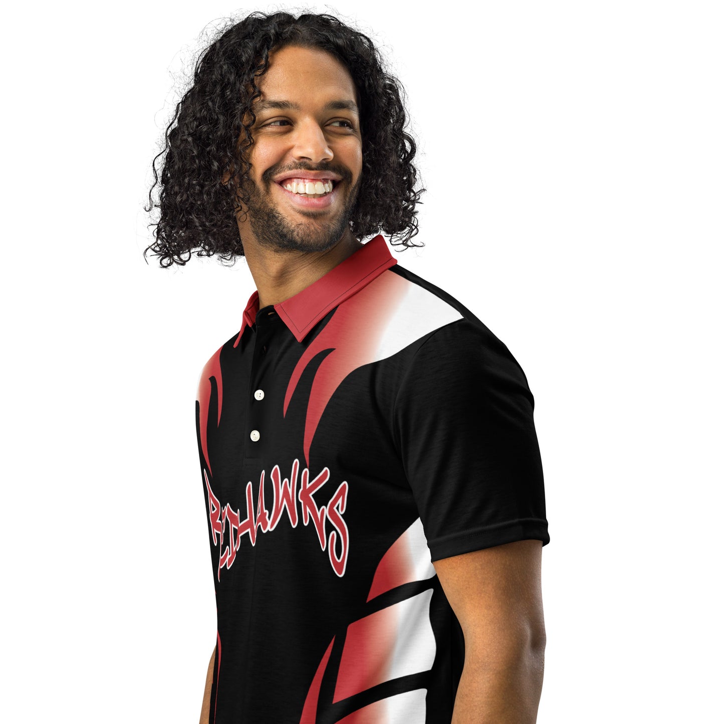 Redhawks Men’s slim fit polo