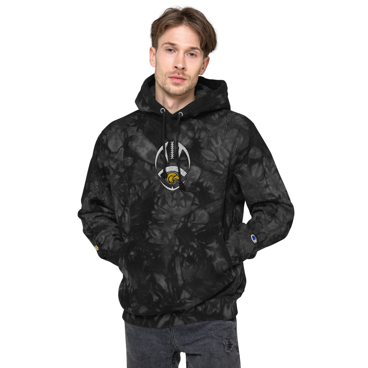 Skyhawks Champion tie-dye hoodie