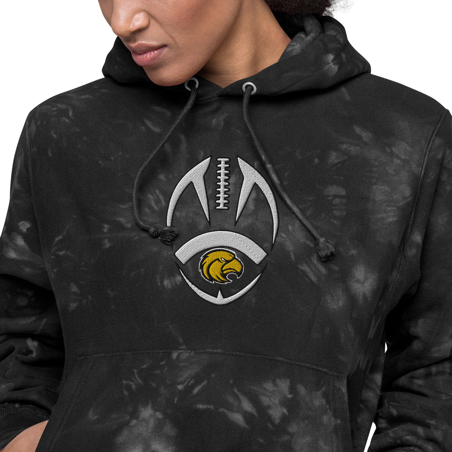 Skyhawks Champion tie-dye hoodie
