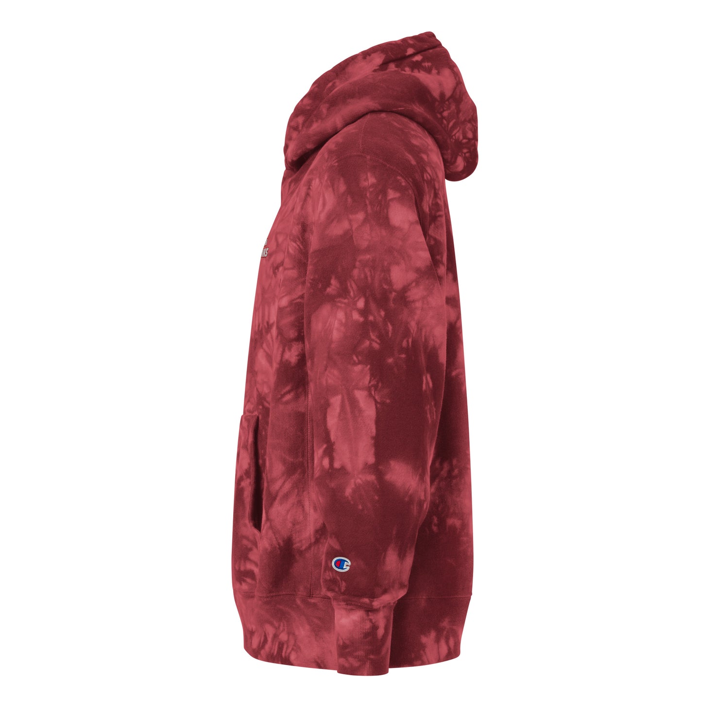 Redhawks Unisex Champion tie-dye hoodie