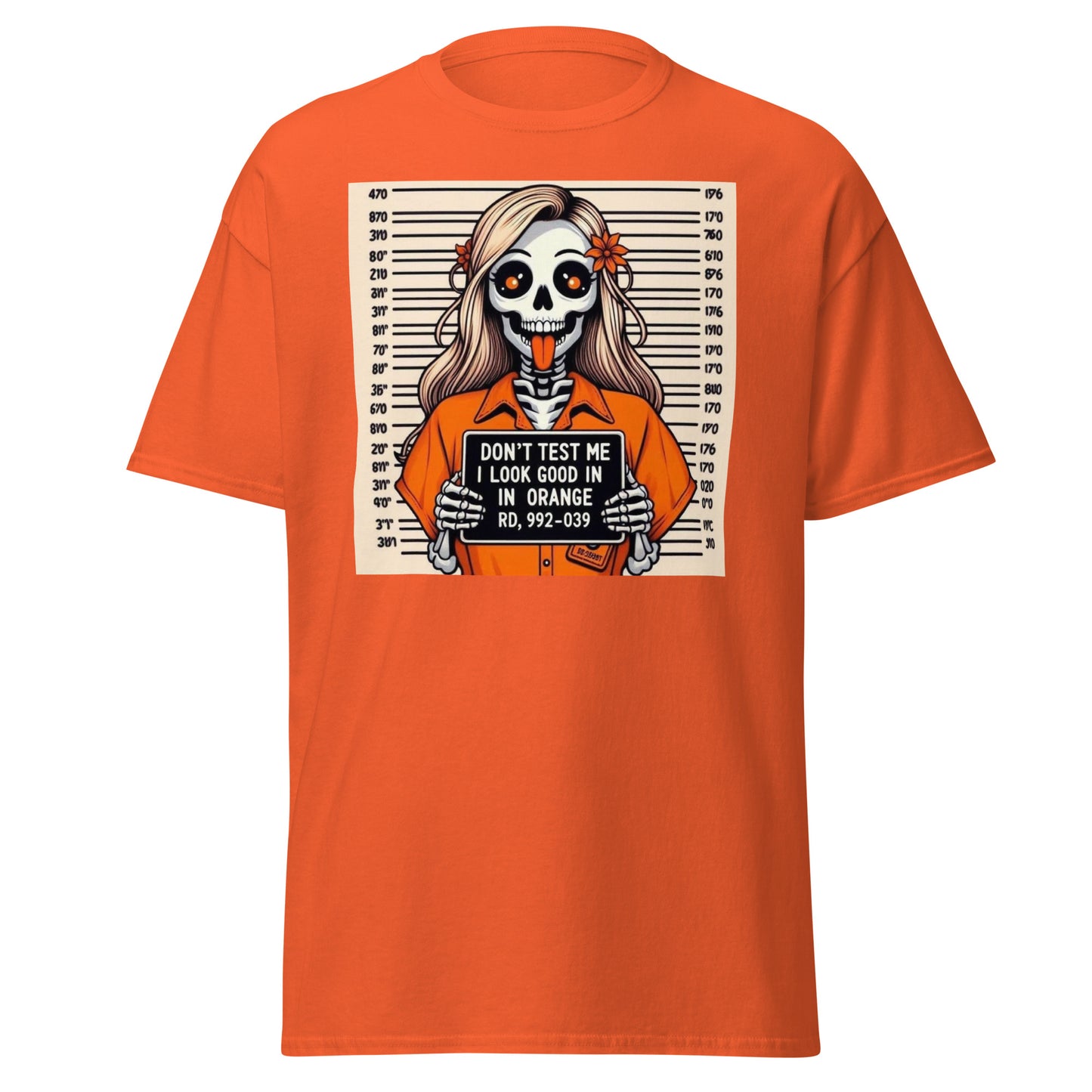 Look good in orange Unisex classic tee