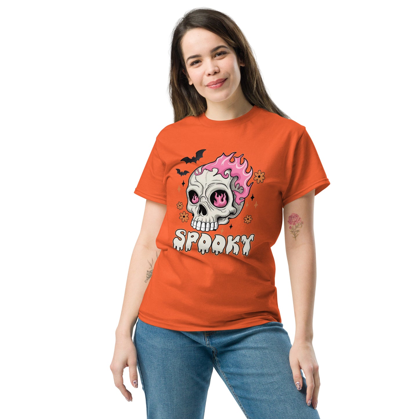 Spooky Skull Unisex classic tee