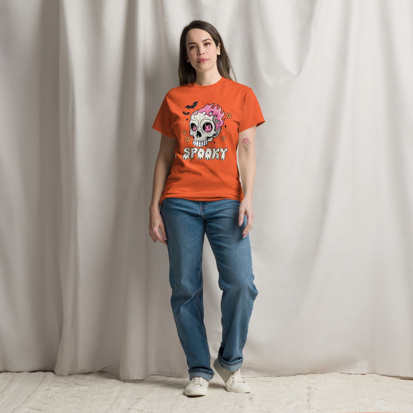 Spooky Skull Unisex classic tee