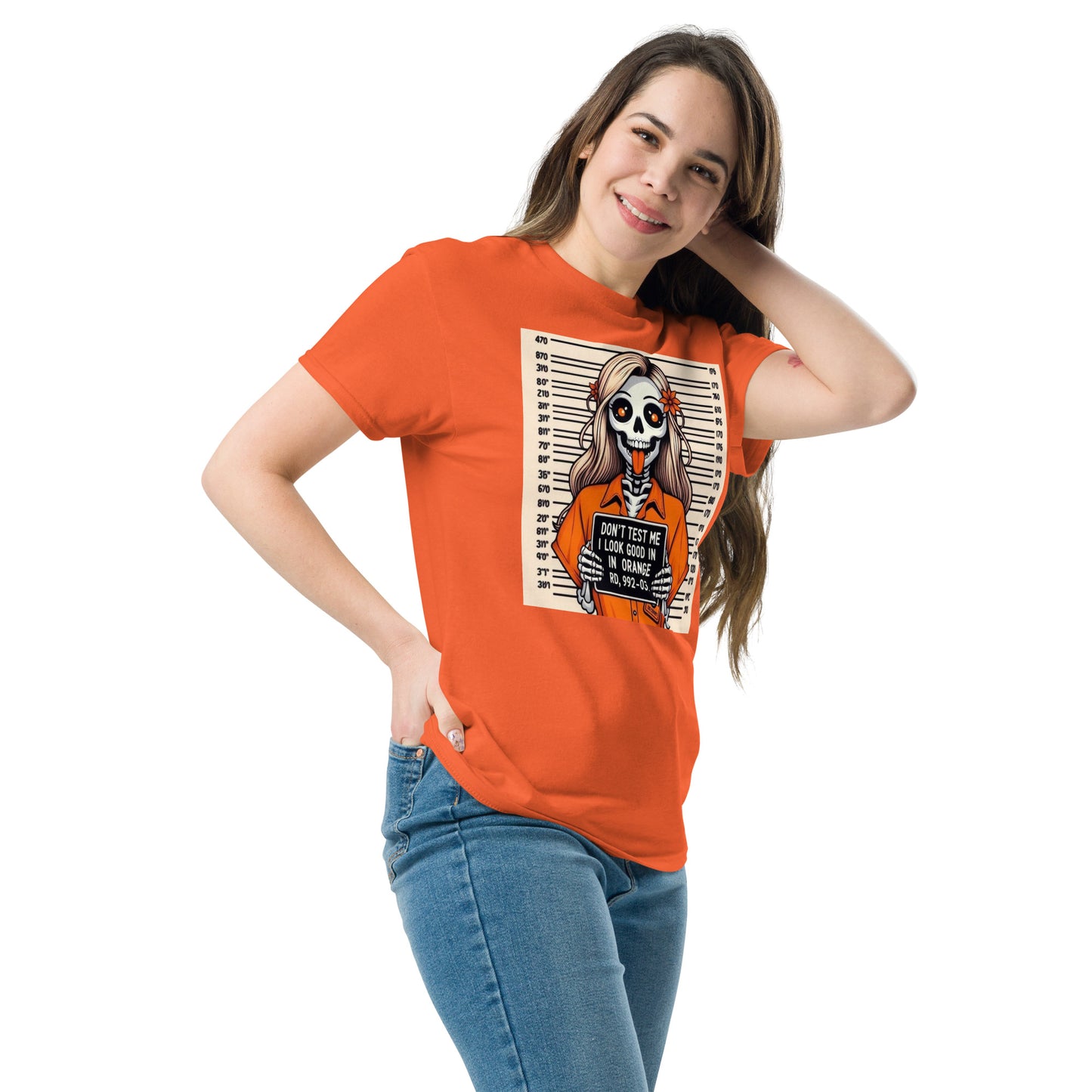 Look good in orange Unisex classic tee