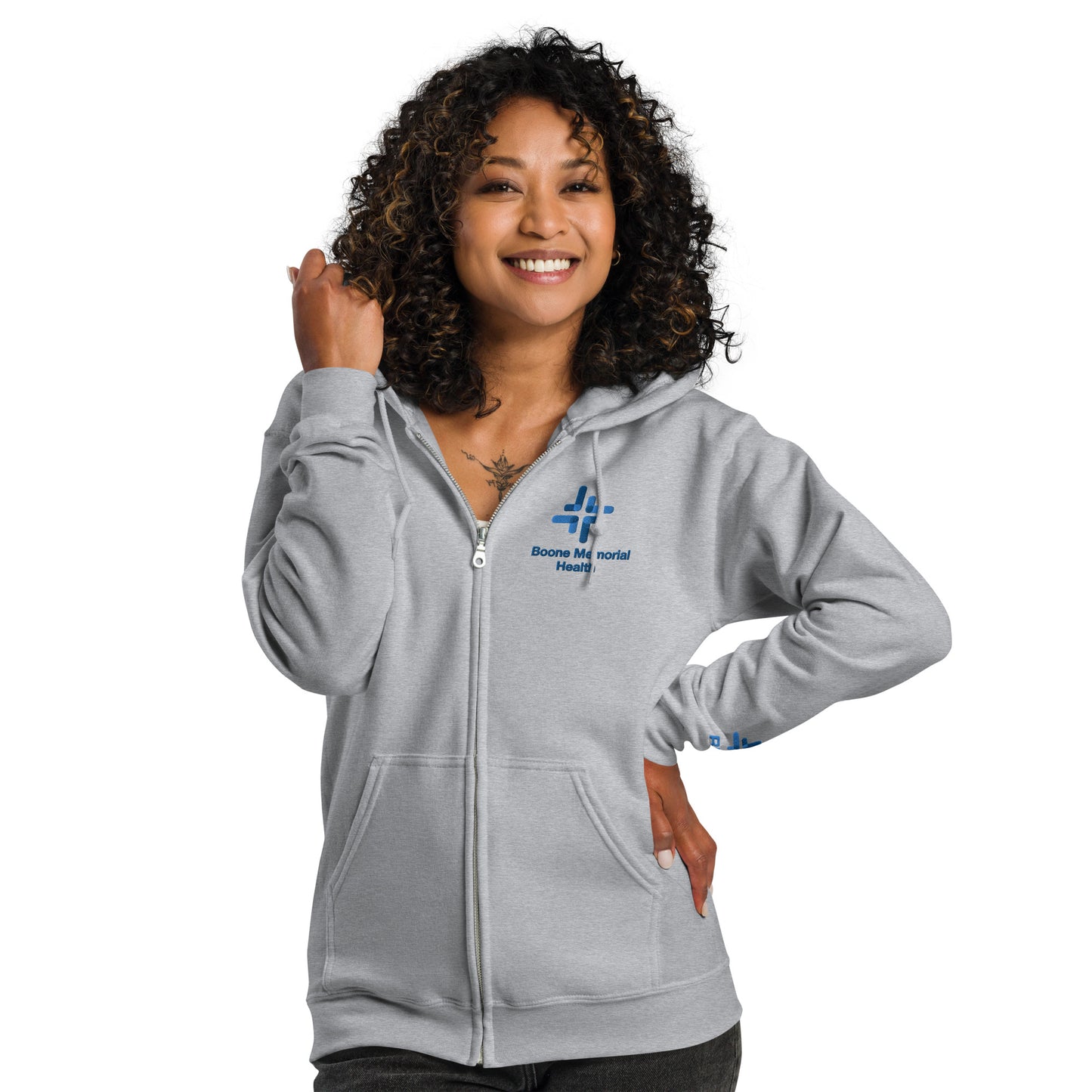 BMH Unisex heavy blend zip hoodie