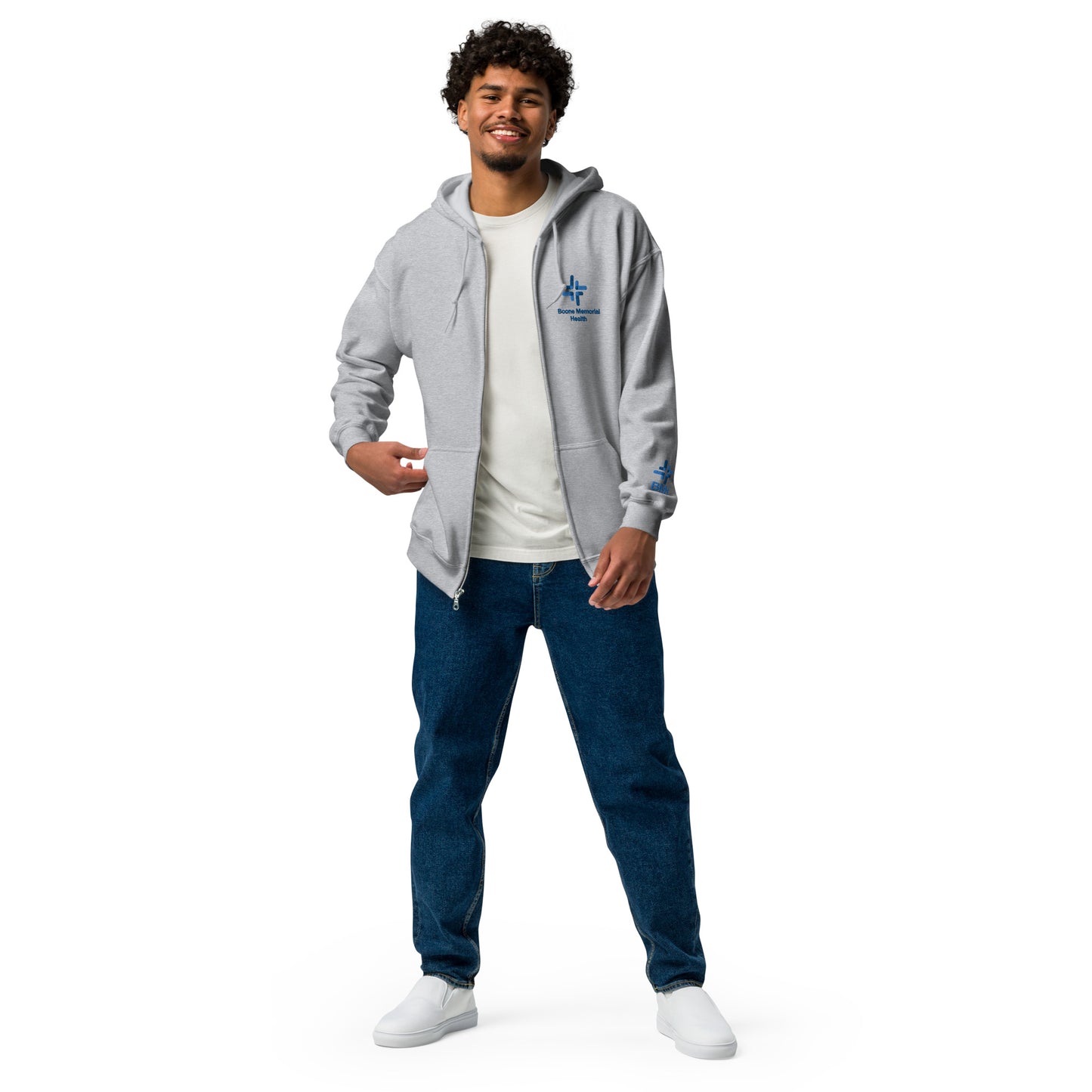 BMH Unisex heavy blend zip hoodie