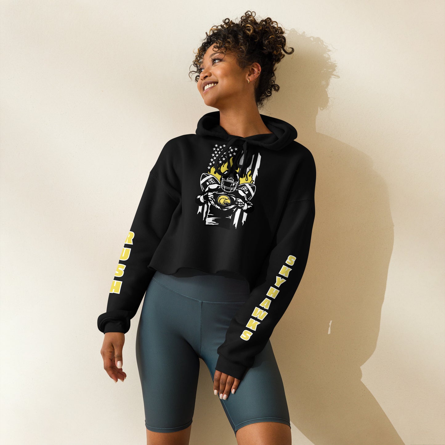 Skyhawks Crop Hoodie