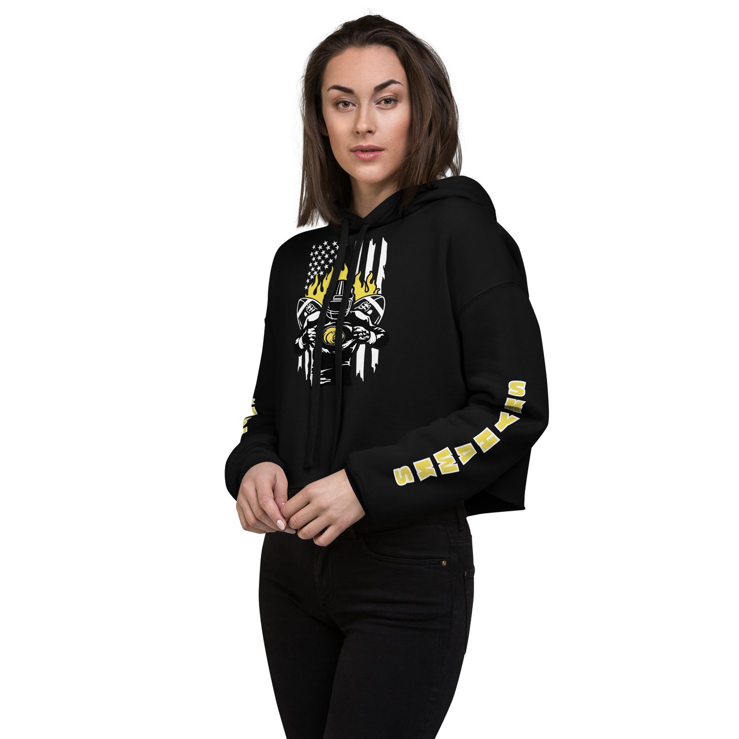 Skyhawks Crop Hoodie
